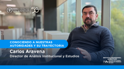 Conociendo a nuestras autoridades Carlos Aravena - Instituto Profesional San Sebastián Conociendo a nuestras autoridades y su trayectoria Carlos Aravena