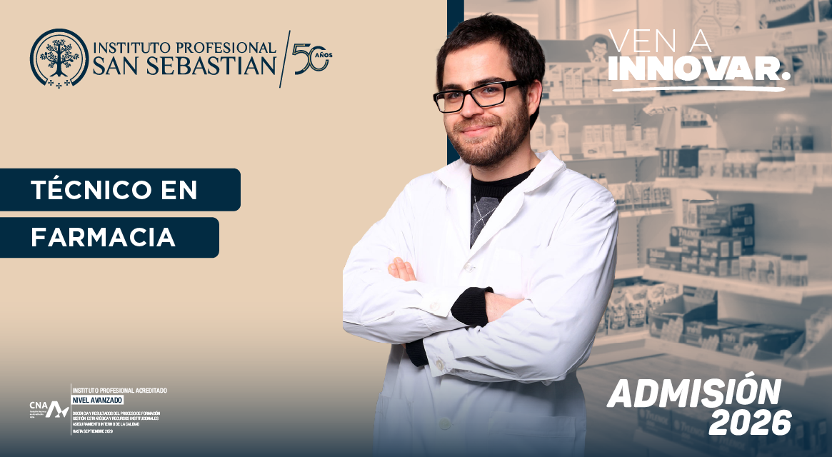 portada nota de admisión Técnico en Farmacia